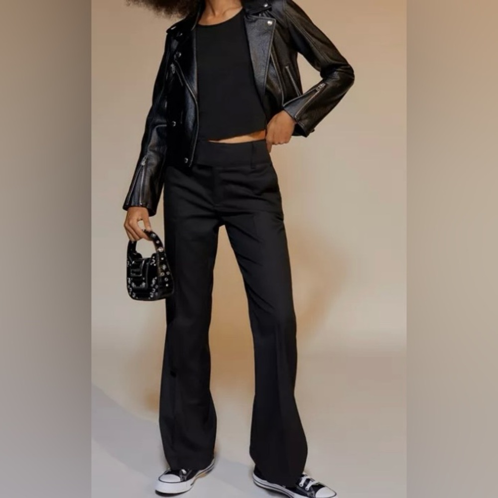 Urban Outfitters Black Marcella Flare Pants